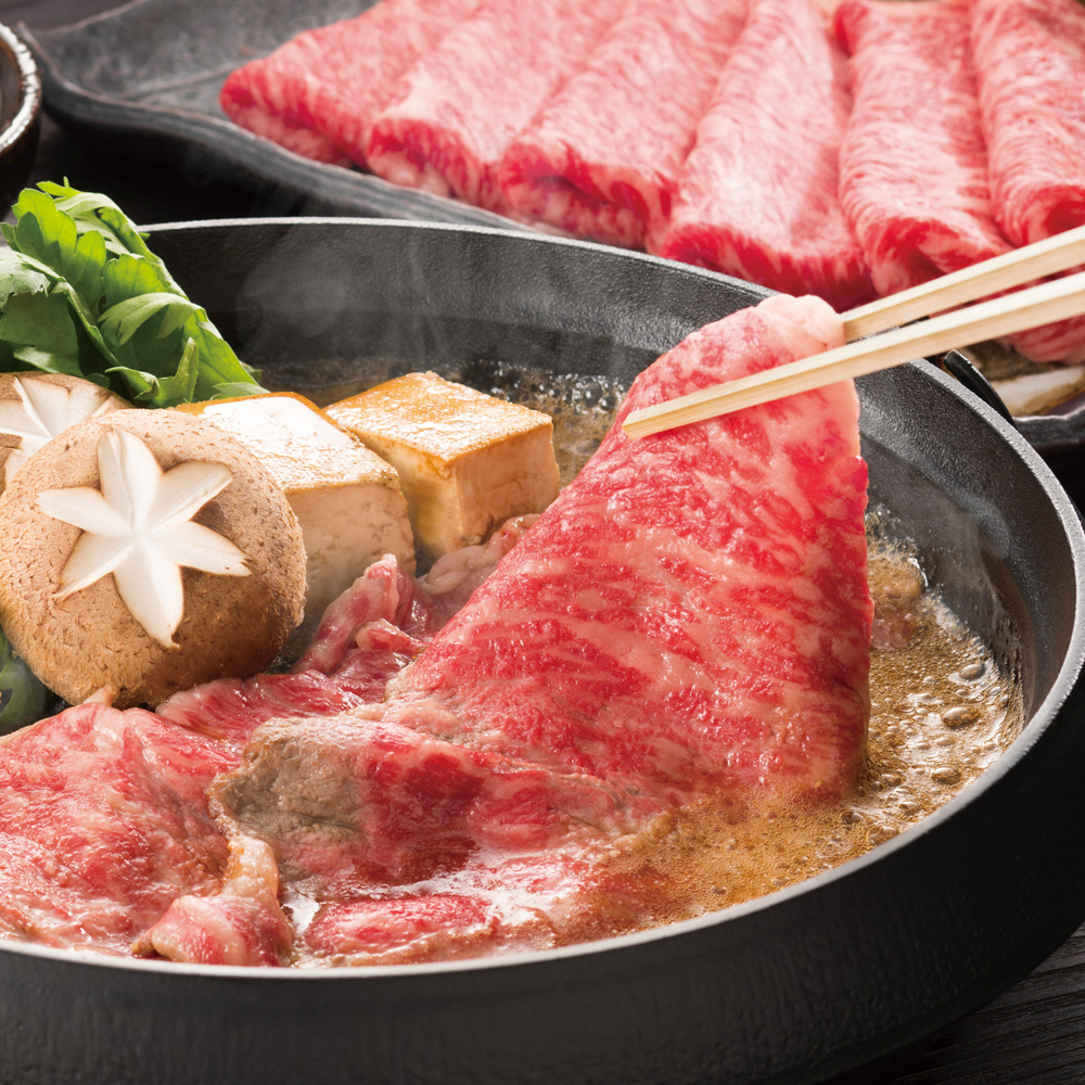 黒毛和牛 肩ローススライス すき焼き用 800g